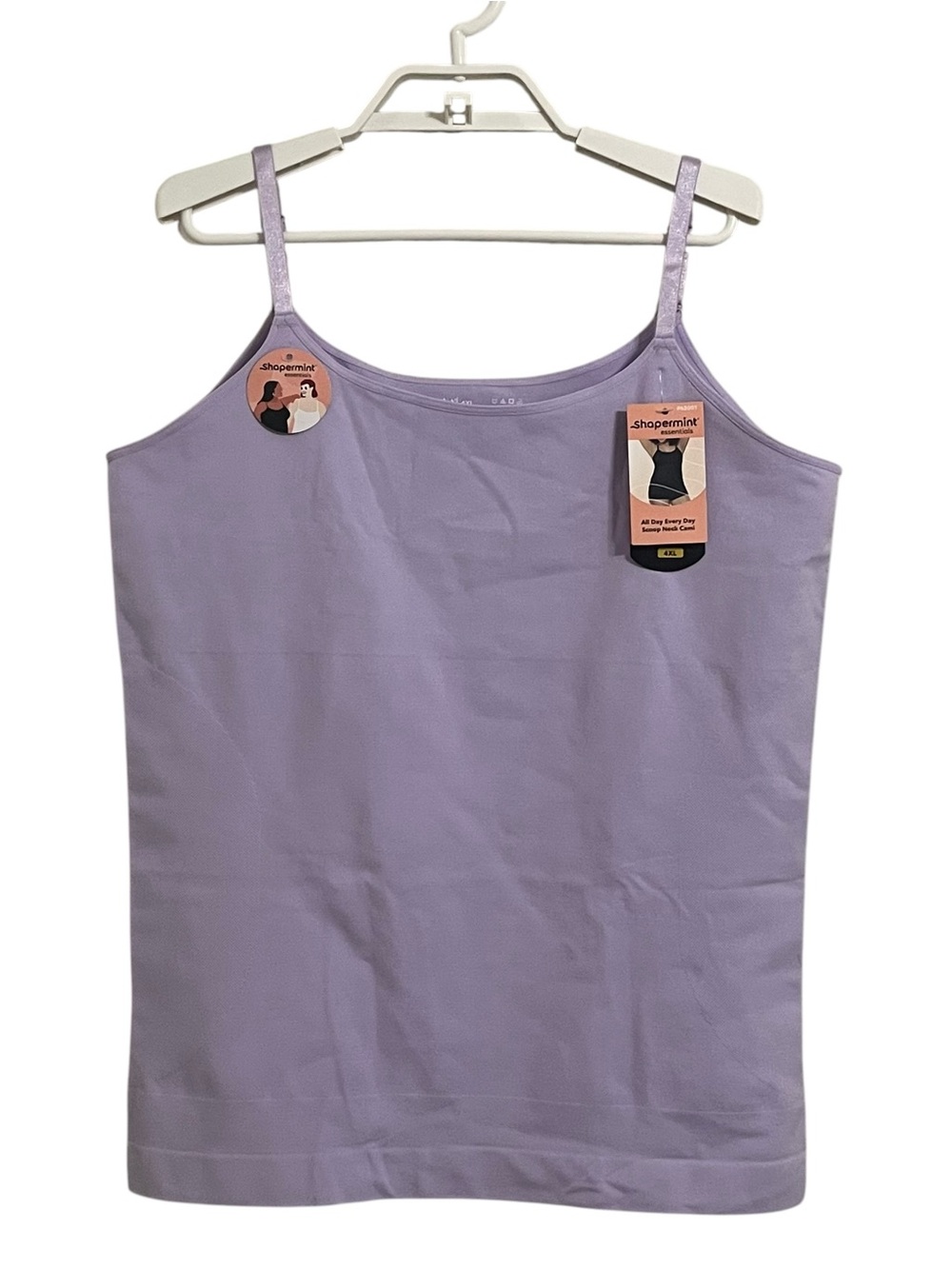 Shapermint All Day Every Day Scoop Neck Cami Shapewear Lavender